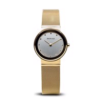Dame ur fra Bering Time, Classic | guld poleret | 10126-334