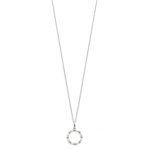 Gem halskæde med vedhæng 45 cm - sterlingsølv med perler | Spirit Icons
