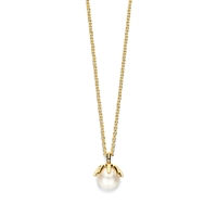 Emily Halskæde Pearl Forgyldt | Spirit Icons 