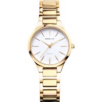 Classic dameur poleret guld  | Bering Time