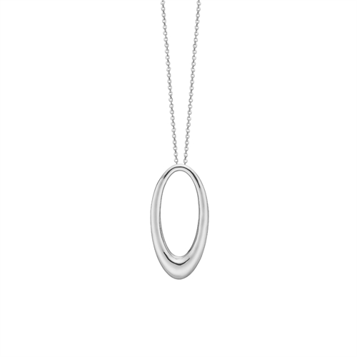 Halskæde cirkel sølv | By Aagaard