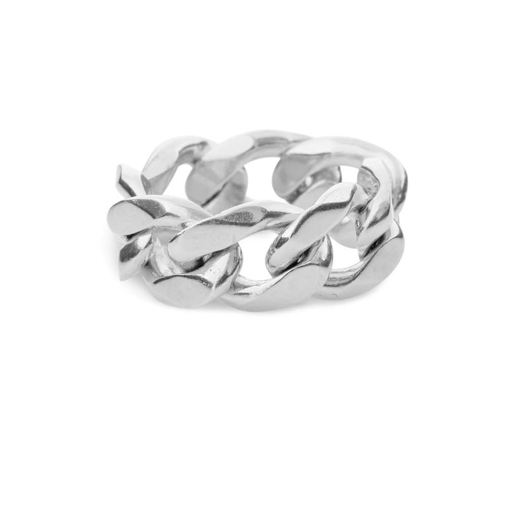 Bred sølv ring fra panser-kollektion | Susanne Friis Bjørner - Bred sølv ring fra panser-kollektion | Susanne Friis Bjørner billigt her.