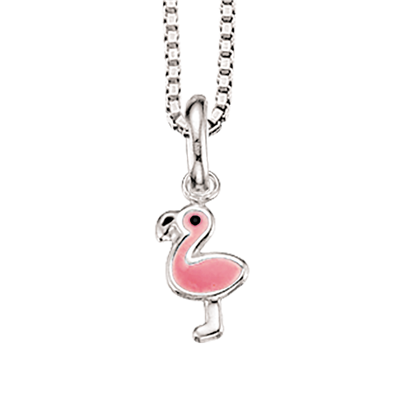Flamingo børne halskæde | Scrouples 