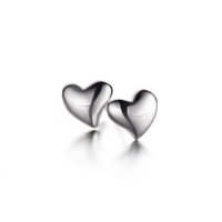 Ørestikker HEART sølv | Spirit Icons