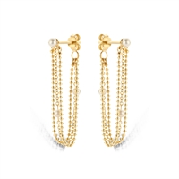 Venus Ørehænger Forgyldt | Spirit Icons