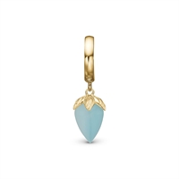 BLUE CHALCEDONY, COLORFUL, GOLD PLATED SILVER | Christina Watches