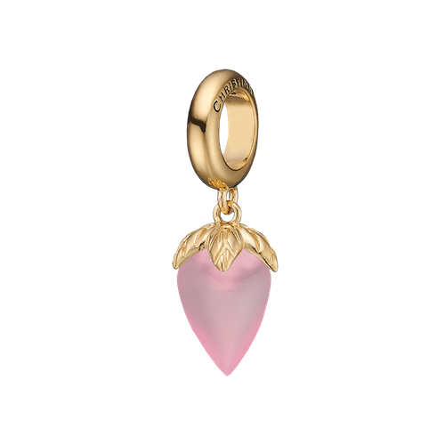 PINK CHALCEDONY, COLORFUL, GOLDPLATED  | Christina Watches