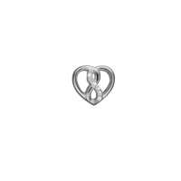 Eternity Love sølv charm  | Christina Watches