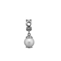 Moving Pearl sølv charm  | Christina Watches