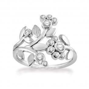 Adorable Lace sølv ring | Rabinovich