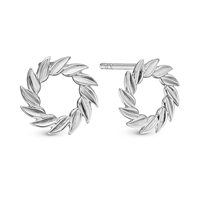 Laurel Wreath ørestikker sølv | Christina Watches