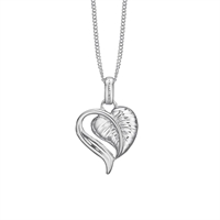Leaf of Love sølv vedhæng | Christina Watches