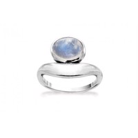 Marble Blue sølv ring | Rabinovich