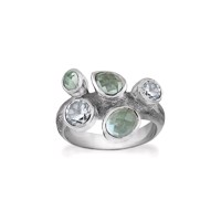 Leaves sølv ring | Rabinovich