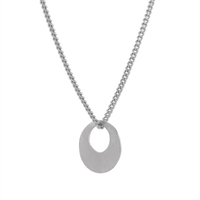 Sølv halskæde - Plate  | Nordahl Jewellery