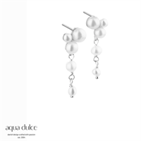 Bubbles Kort Ørestikker Sølv | Aqua Dulce 