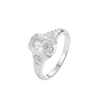 Atum ring sølv
