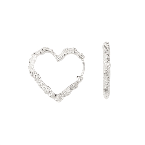 HEART CRUSH HOOPS  CAMILLE BRINCH