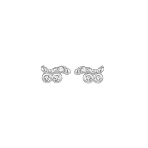Horea Petite Studs -  Sølv | Nava Copenhagen