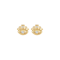 Ineni Petite Studs -  Forgyldt sølv | Nava Copenhagen