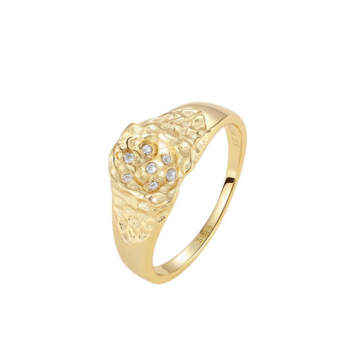 Isis ring forgyldt