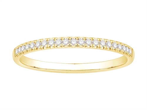 Alliancering 0,13 ct 14 kt guld | By Gotte´S