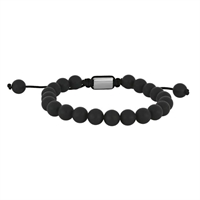 Armbånd Sort Agat 8mm | Son of Noa 