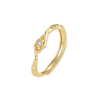 Osiris ring forgyldt