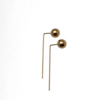 'PIN BALL' Ørering forgyldt | Plateaux Jewellery