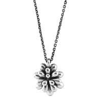 Sølv Collier med blomst - Luxuriant Drops | Rabinovich