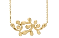 Forgyldt collier - Dancing Drops | Rabinovich