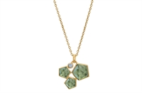 Forgyldt collier - Arletta | Rabinovich