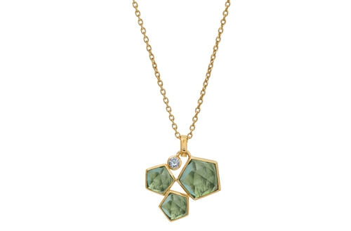 Forgyldt collier - Arletta | Rabinovich