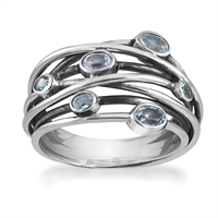 Andromeda sølv ring | Rabinovich