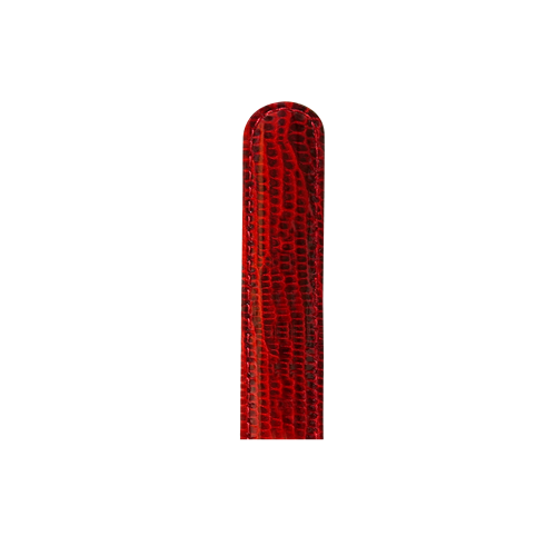Rød Læder rem 16 mm med stål spænde | Christina Watches
