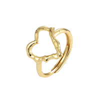 Samoa ring - Forgyldt sølv