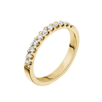 14KT Guld Ring Med 11x0,03CT Labgrown Diamant | By Aagaard