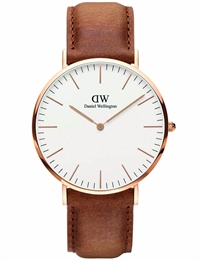 Classic Durham Rose 40mm | Daniel Wellington