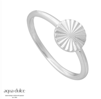 Line Ring Sølv | Aqua Dulce 