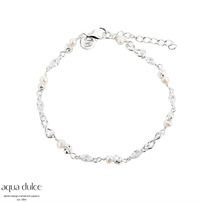 White Garden Armbånd Sølv | Aqua Dulce 