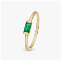 Green Single Barguette Forgyldt | Christina Watches 