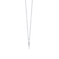 GLACE halskæde sølv zirkon  | Id Fine Jewellery
