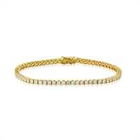 Tennisarmbånd i Guld med 1.26 ct brillanter | By Gotte´S