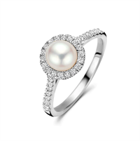 Malibu Pearl Ring Sølv | Spirit Icons